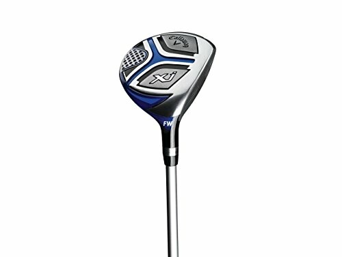 Callaway golf club with a blue and silver head.