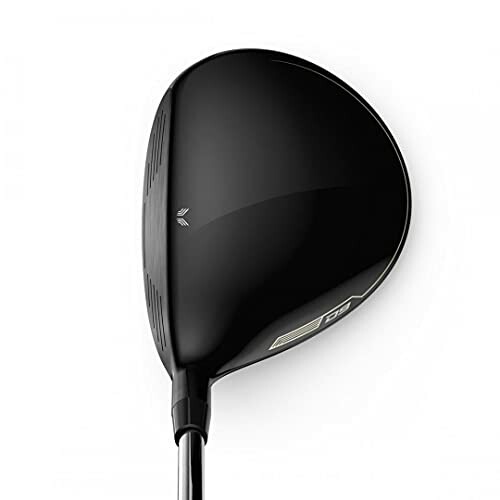 Black golf driver club head