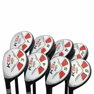 LEFT HANDED Majek Golf Senior Men's All Hybrid Complete Full Set