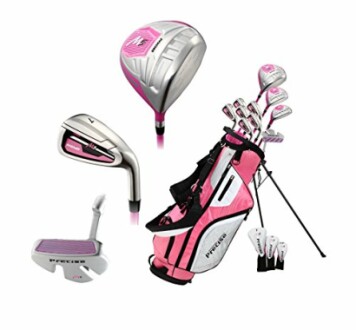 Pink Left Handed M5 Golf Club Set